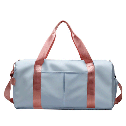 Waterproof Fitness Sports Travel Duffel Bag - Versatile Weekender for Men and Women
